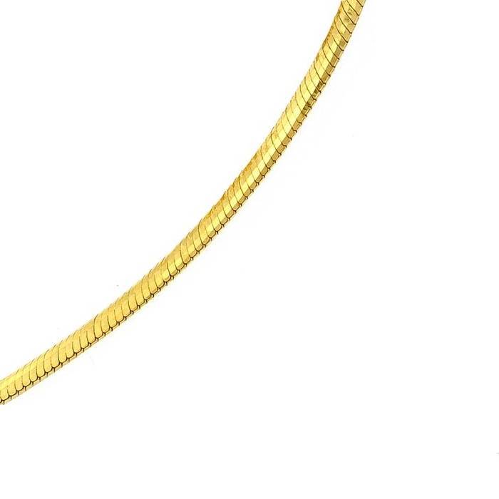 spons binnen Cirkel Gouden rvs snake ketting kopen? | Verschillende lengtes | laagste prijs! -  Shoppe | Mooi & Persoonlijk