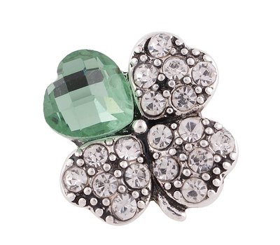 Clicks en Chunks | Click glossy klavertje vier voor clicks sieraden