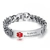 Medische alert armband Medische SOS Armband