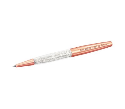 Balpen Graveren Pen Graveren Rosé Goud Stardust