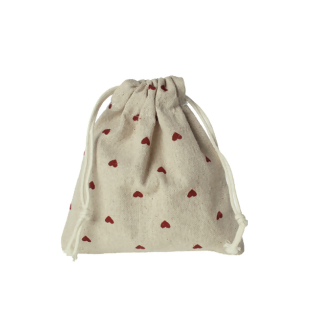 Luxe cadeauzakje hartjes