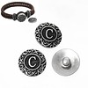 Clicks Click letter C zilverkleurig voor clicks sieraden