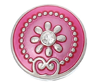 Clicks Click dotty roze voor clicks sieraden