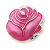 Clicks Click donker roze roos voor clicks sieraden