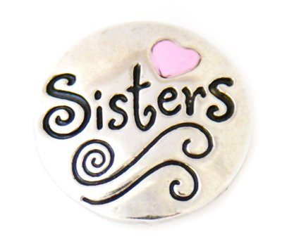 Clicks Click Sisters zilverkleurig voor clicks sieraden