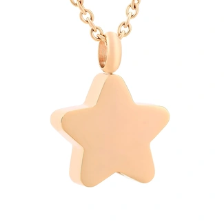 Ashanger ster goudkleurig