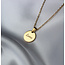 Ketting met naam Graveren goudkleurig