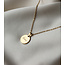Ketting met naam Graveren goudkleurig