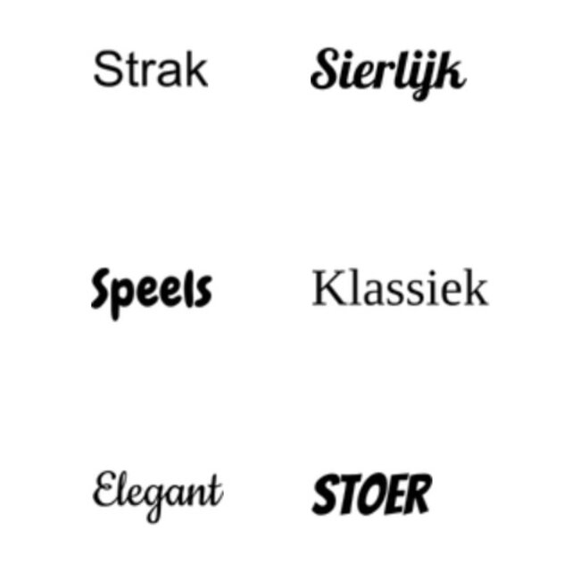 Hanger Celestia Initialen Goud