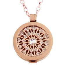 Complete Muntketting Star Flake Rose goudkleurig