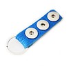 Clicks Sieraden Clicks sleutelhanger nubuck leer blauw lang