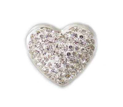 Clicks Click hart crystals voor clicks sieraden