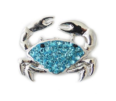 Clicks en Chunks | Click krab blauw voor clicks sieraden