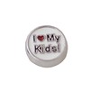 Floating Charms Floating charm I love my kids rond voor de memory locket