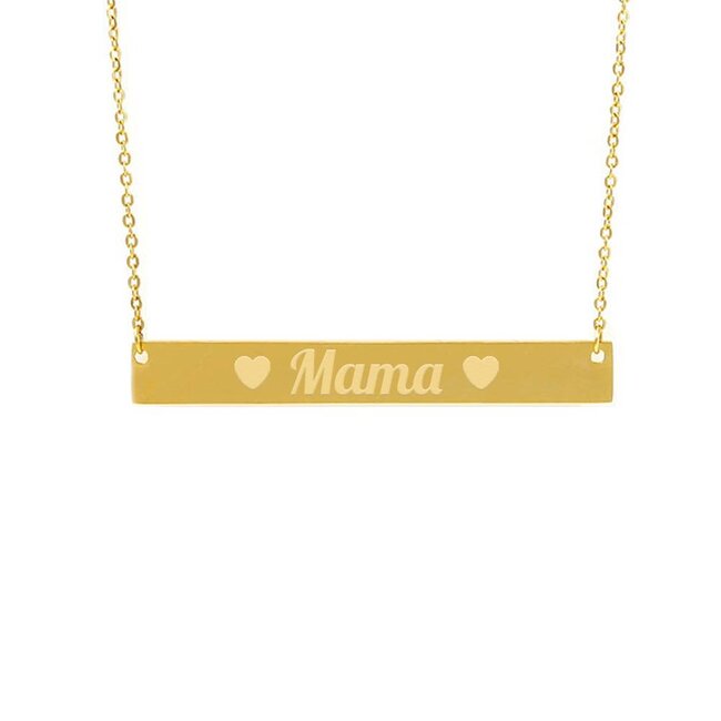 Barketting Goudkleurig Graveren