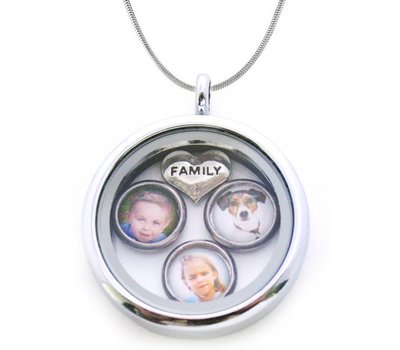 Memory locket ketting familie Goedkoop! - Shoppe | Mooi &