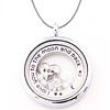 Complete Memory locket Memory locket Ketting moeder en zoon