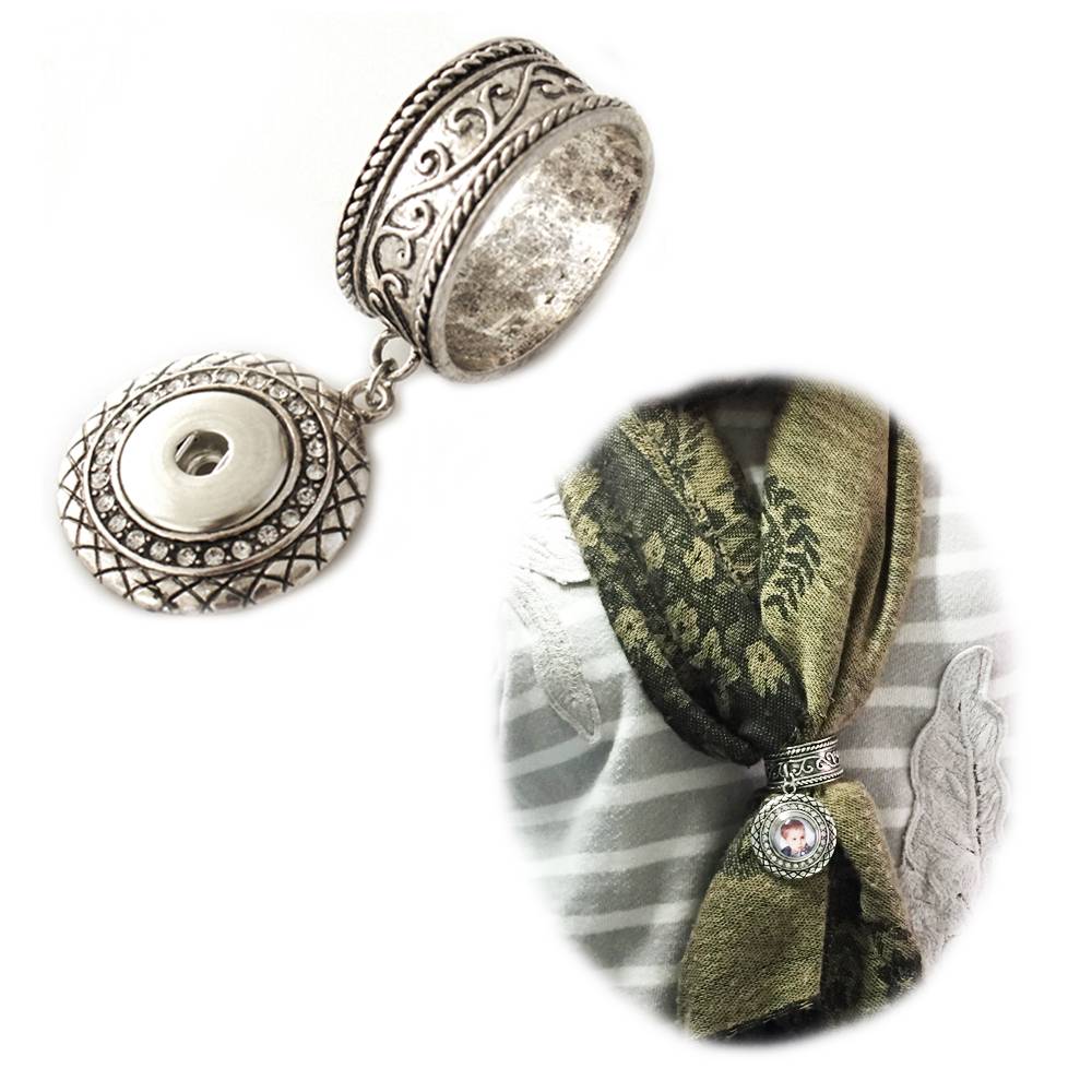 Ultieme niet verwant Handel Sjaal ring met foto zilver kopen ? | Laagste Prijs - Shoppe | Mooi &  Persoonlijk
