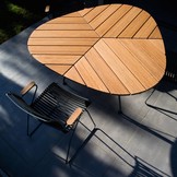 Houe Leaf tuintafel bamboe