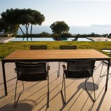 HOUE Four tuintafel bamboe