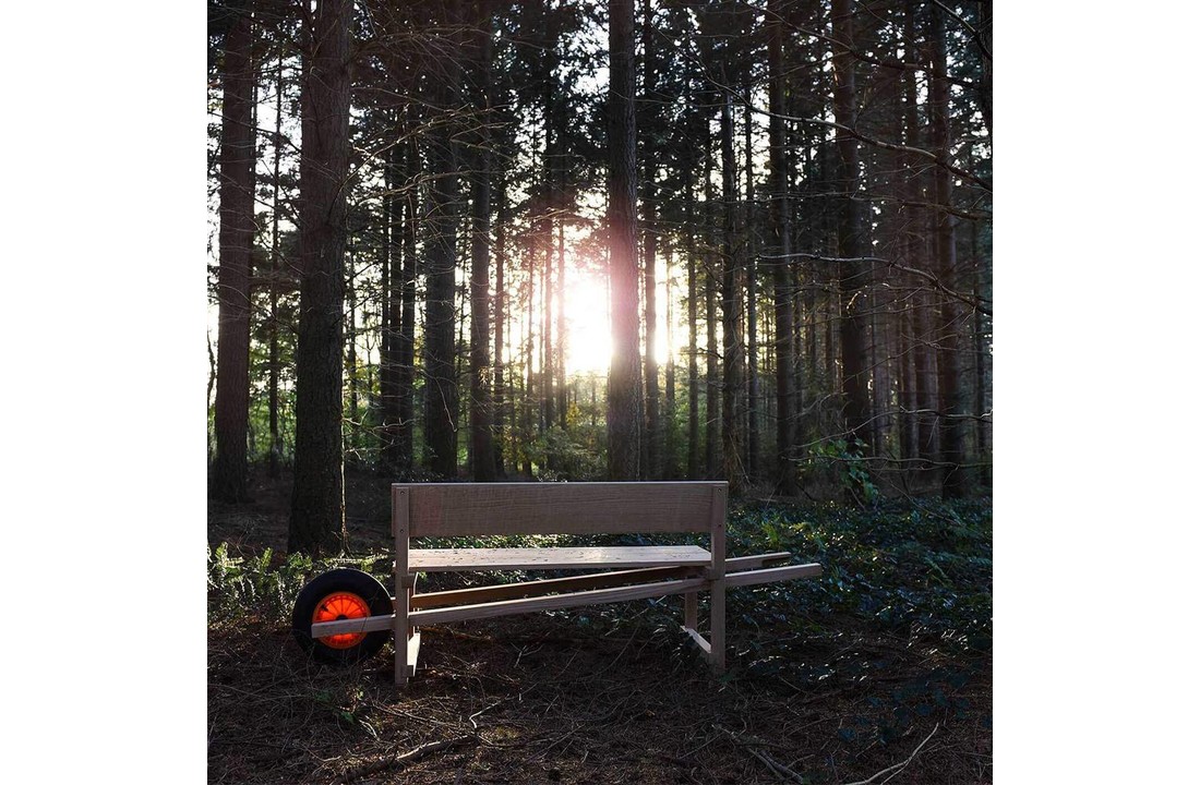 Weltevree Wheelbench kruiwagen bank