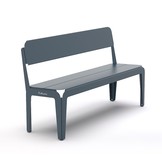 Weltevree bended bench met rug