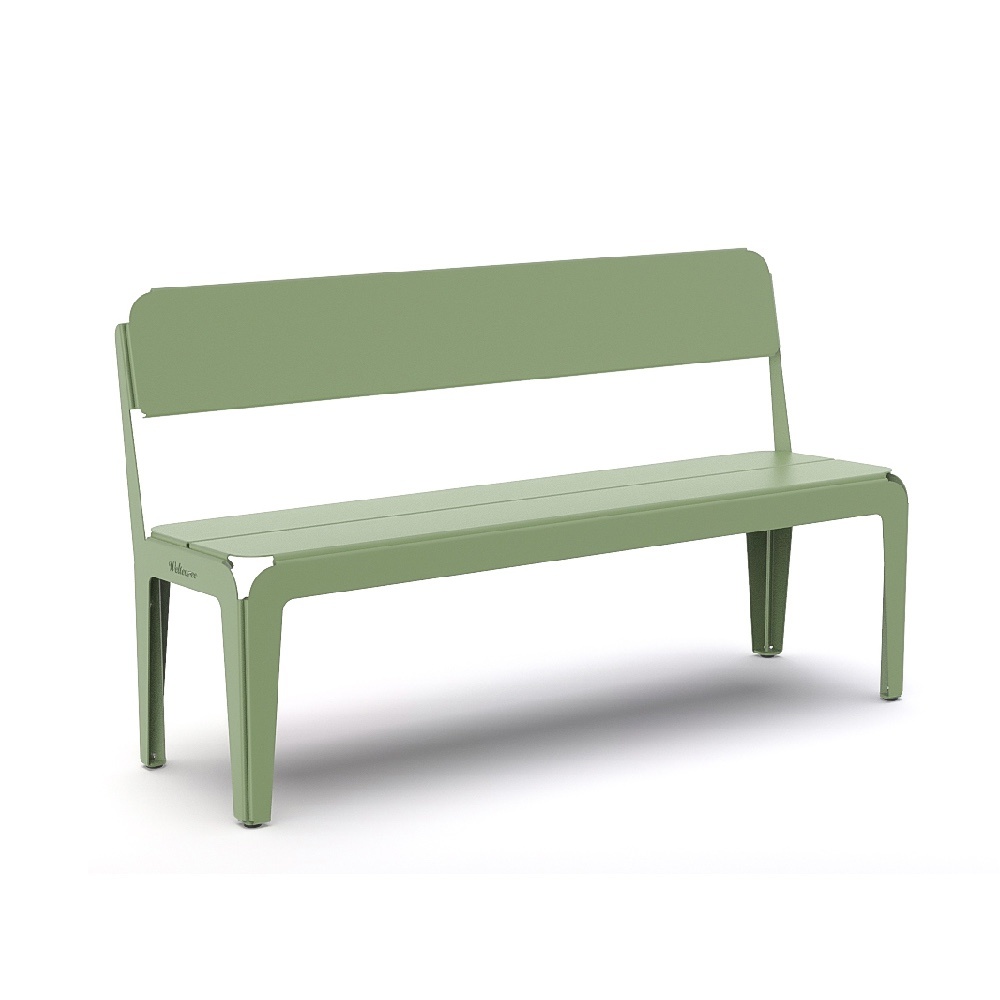 Weltevree bended bench met rug