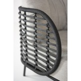 Fabrice lounge stoel incl. 2 kussens