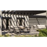 Calpi low dining stoel incl. 2 kussens