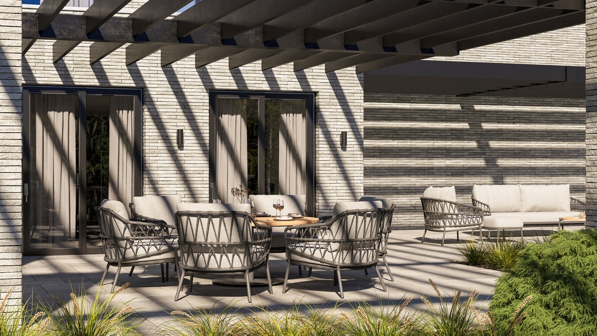 4SO Calpi Low dining stoel incl. 2 kussens