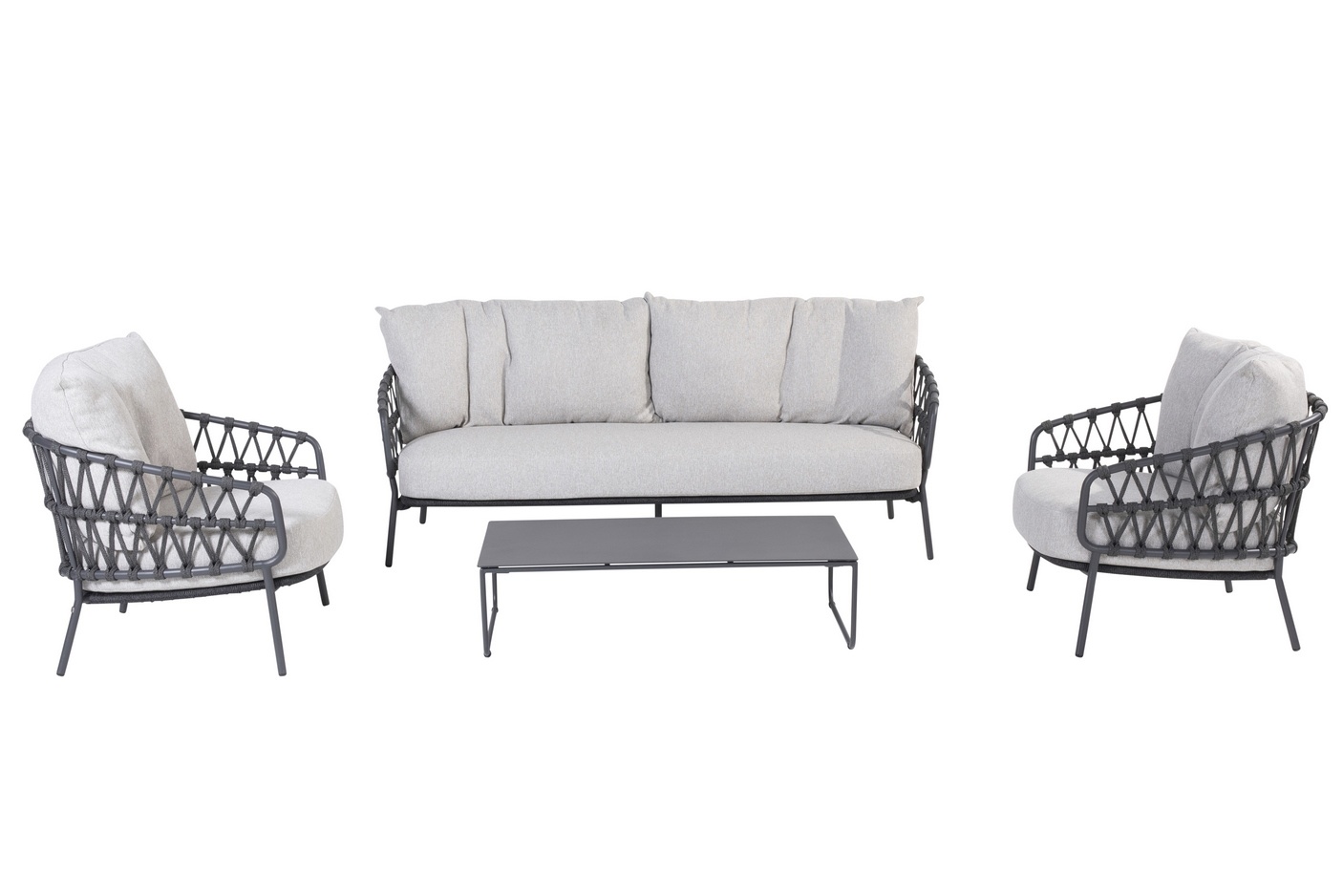 4SO Calpi 3-zits lounge bank incl. 3 kussens