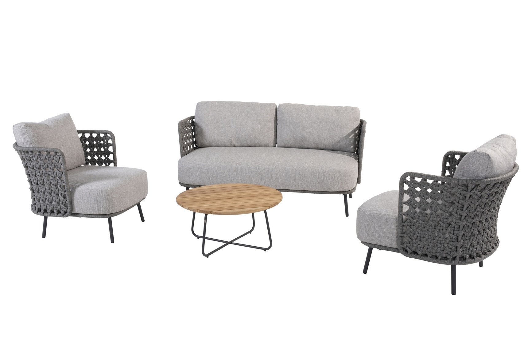 Palacio 2.5-zits lounge bank incl. 3 kussens
