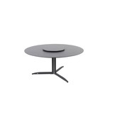 Embrace tafel HPL slate antraciet 160 cm. Ø