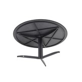 Embrace tafel HPL slate antraciet 160 cm. Ø