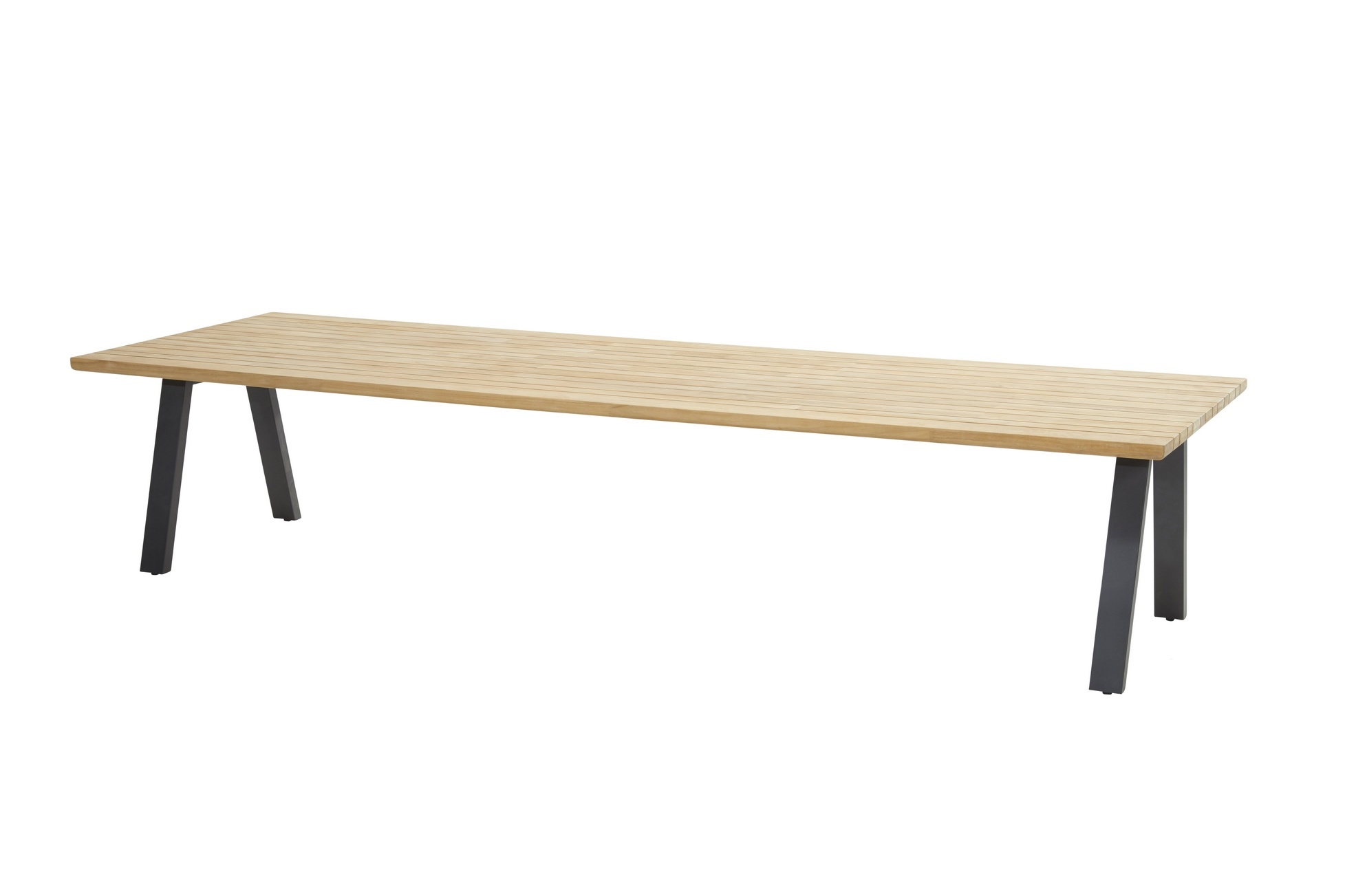 Ambassador low dining tafel 280x100cm