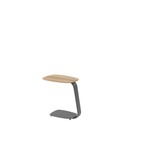 Gentle bijzettafel met teak tafelblad