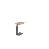 Gentle bijzettafel met teak tafelblad