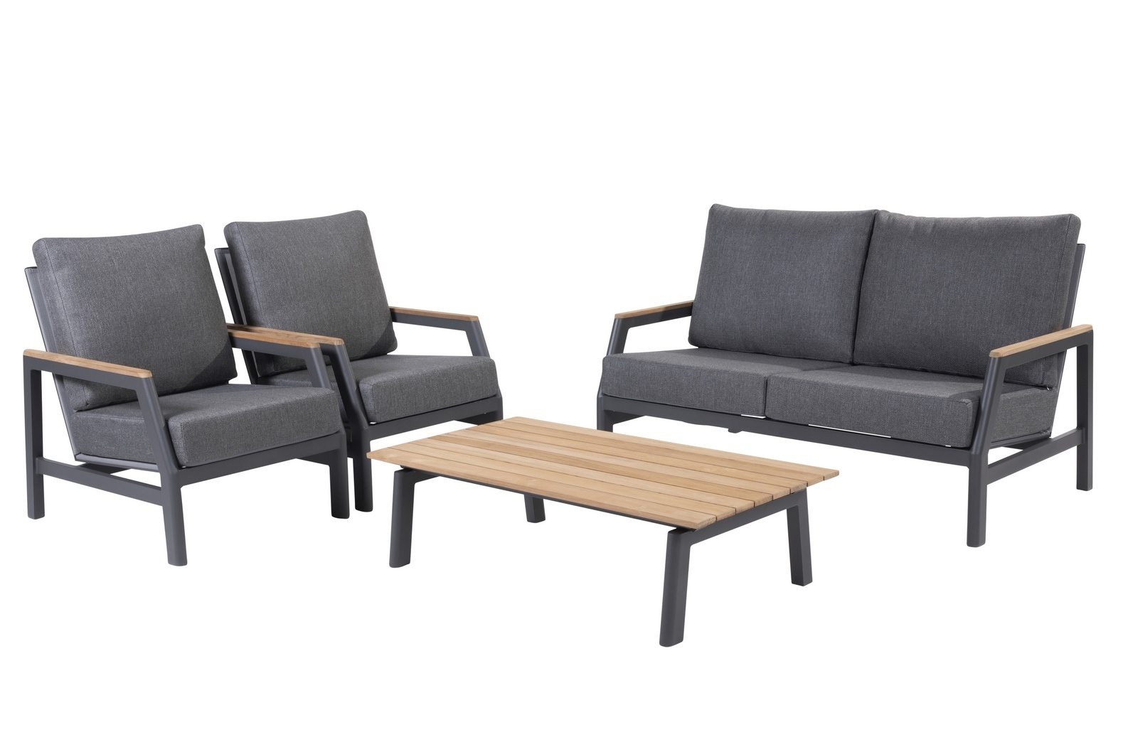Ravenna 2 x lounge stoel + 1 x 2.5-zits lounge bank