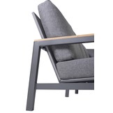 Ravenna 2 x lounge stoel + 1 x 2.5-zits lounge bank