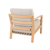 4 Seasons Outdoor Lucas lounge stoel teak incl. 3 kussens