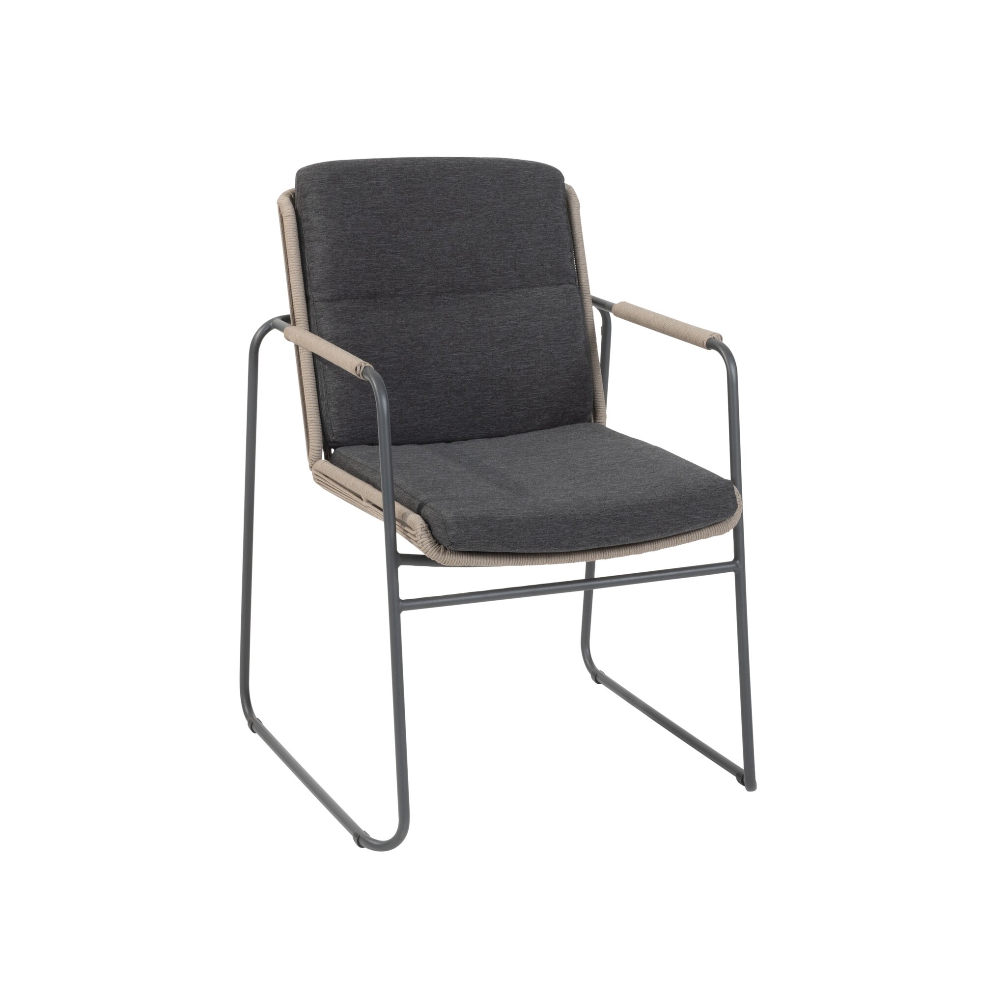 4 Seasons Outdoor Parma stapelbare dining stoel incl. 2 kussens