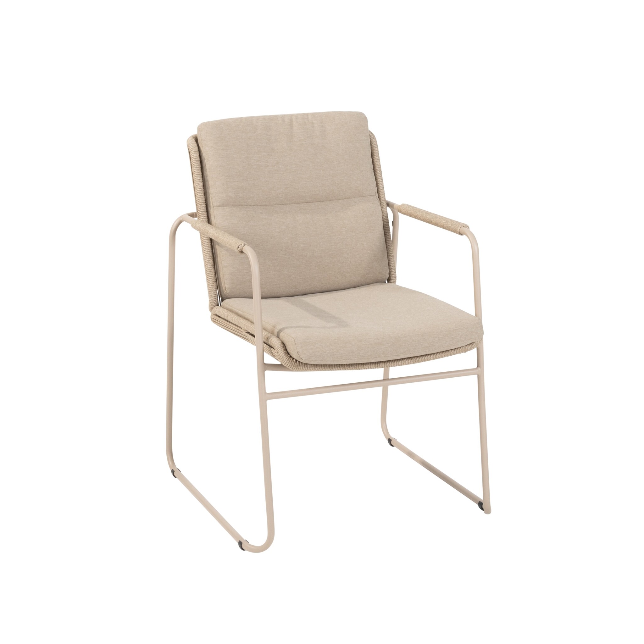 4 Seasons Outdoor Parma stapelbare dining stoel incl. 2 kussens