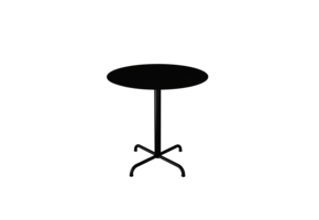 HOUE Pico café tafel 4LGS rond