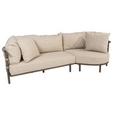 Ezra modulaire 2-zits lounge bank + love island