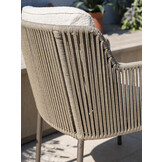 Bernini dining stoel terre incl. 2 kussens