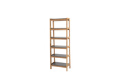 Liv teak tuinkast with 6 HPL planken