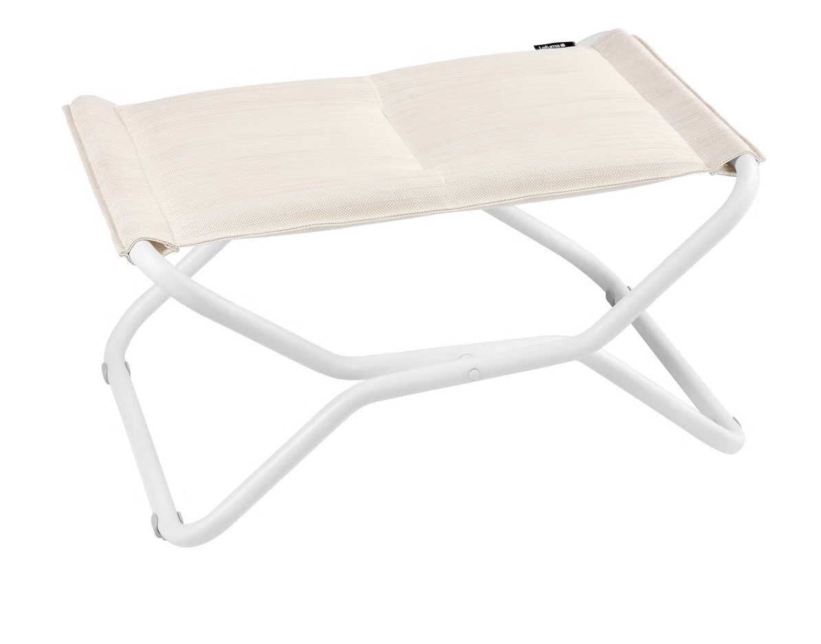 Lafuma Bayanna voetenbank Beige Argille Koalin