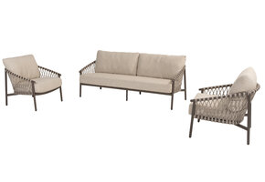 4SO Allora set bank en 2 fauteuils