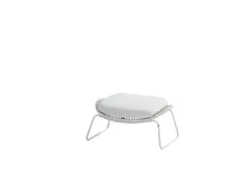 4SO Delano voetenbank lichtgrijs