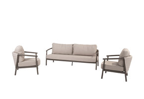 4SO Barolo loungeset 3-zits bank + 2 fauteuils